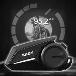 INTERKOM MOTOCYKLOWY KADY K2 BLUETOOTH + DO 6MOTO +MUSIC SHARING +LEKTOR PL