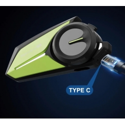 INTERKOM MOTOCYKLOWY KADY K2 BLUETOOTH + DO 6MOTO +MUSIC SHARING +LEKTOR PL
