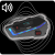 INTERKOM MOTOCYKLOWY BLUETOOTH KADY K3  RADIO FM DO 6 MOTO