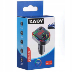 TRANSMITER BLUETOOTH KADY F6 FM SAMOCHODOWY USB ZESTAW GŁOŚNOMÓWIĄCY