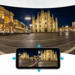 PODWÓJNA KAMERA 2W1 ZEWNĘTRZNA OBROTOWA WIFI IP 10KROTNY ZOOM OPTYCZNY
