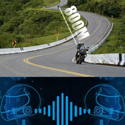 INTERKOM MOTOCYKLOWY BLUETOOTH MAXTO MX1