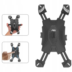 Uchwyt na telefon "MaxTo" 4.5-7" na kierownicę na rower motocykl hulajnogę